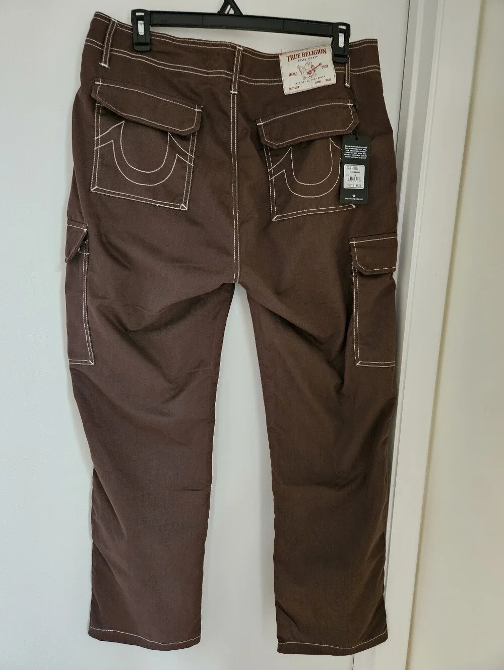 True Religion Cargo Pants Size 36 Bracken Brown 108335